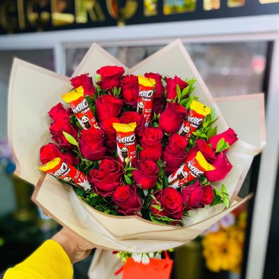 GÜL ÇİKOLATA BUKET